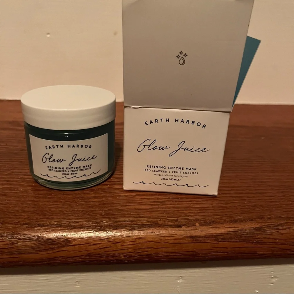 Earth Harbor Glow Juice Refining Enzyme Mask 2fl oz
